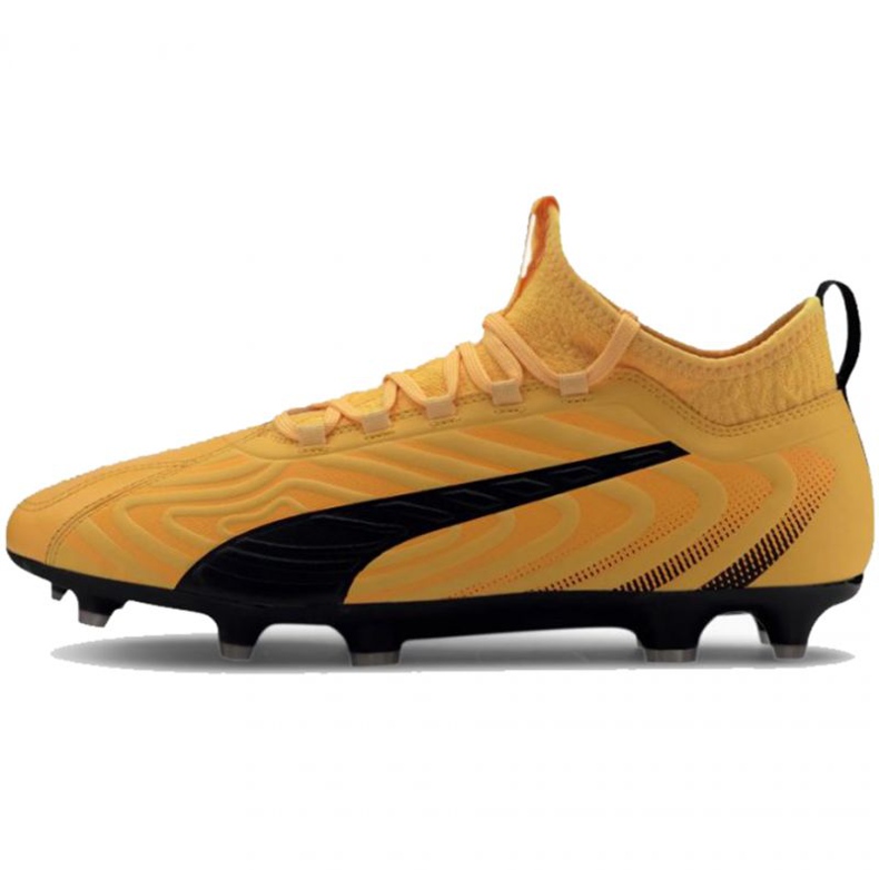 Buty piłkarskie Puma One 20.3 Fg Ag M 105826 01 żółte żółte