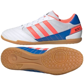 Buty halowe adidas Super Sala In M FV2560 białe białe