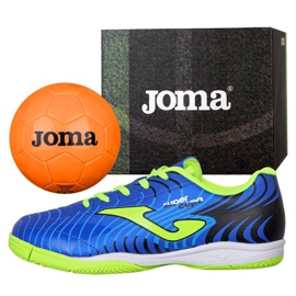Buty halowe Joma Super Copa Jr 2004 In Jr SCJS.2004.IN niebieskie niebieskie