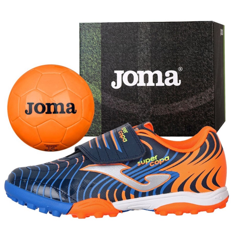 Buty piłkarskie Joma Super Copa Jr 2003 Tf Jr SCJS.2003.TF pomarańczowe pomarańczowe
