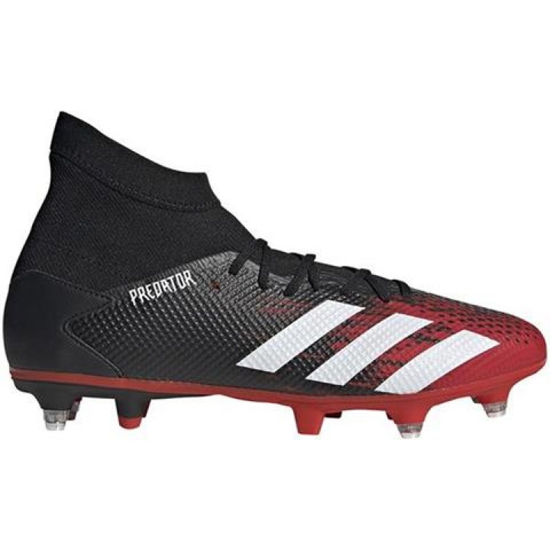 Buty piłkarskie adidas Predator 20.3 Sg M EF1998 czarne wielokolorowe