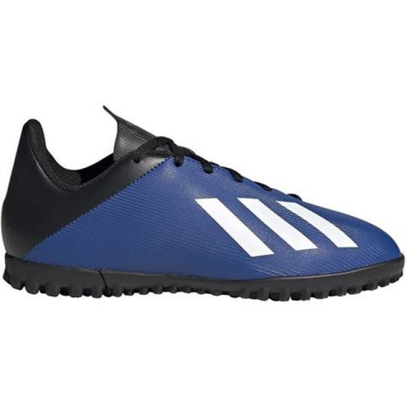 Buty piłkarskie adidas X 19.4 Tf Jr FV4662 niebieskie niebieskie