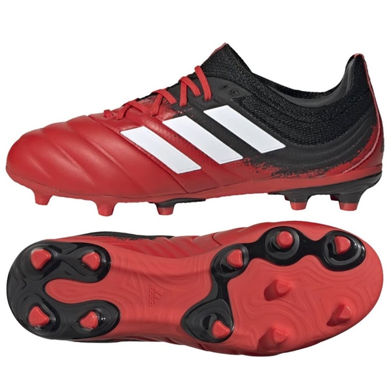 Buty piłkarskie adidas Copa 20.1 Fg Jr EF1909 czerwone czerwone