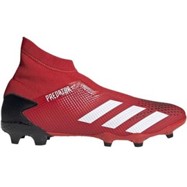 Buty piłkarskie adidas Predator 20.3 Ll Fg M EE9554 czerwone czerwone