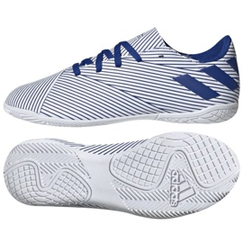 Buty halowe adidas Nemeziz 19.4 In Jr EF1754 wielokolorowe białe