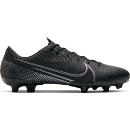 Buty piłkarskie Nike Mercurial Vapor 13 Academy FG/MG M AT5269-010 czarne czarne