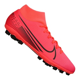 Buty Nike Superfly 7 Academy Ag M BQ5424-606 czerwone czerwone