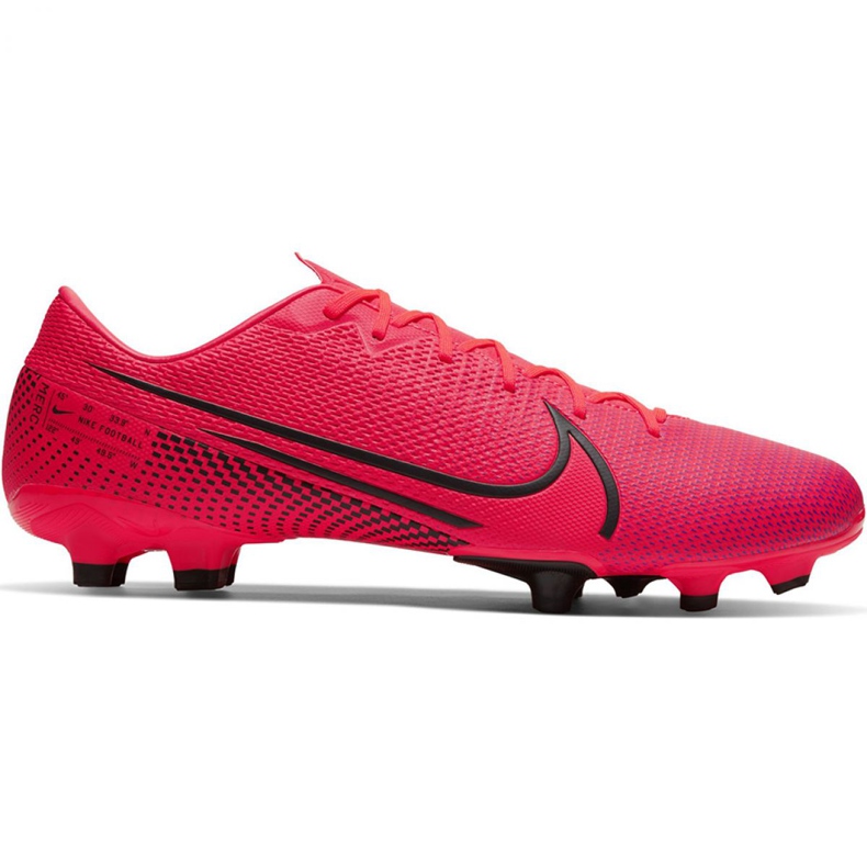 Buty piłkarskie Nike Mercurial Vapor 13 Academy FG/MG M AT5269-606 czerwone czerwone