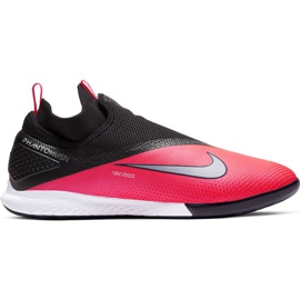 Buty halowe Nike React Phantom Vsn 2 Pro Df Ic M CD4170-606 czerwone pomarańcze i czerwienie