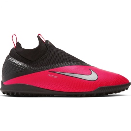 Buty piłkarskie Nike React Phantom Vsn 2 Pro Df Tf M CD4174-606 czerwone czerwone