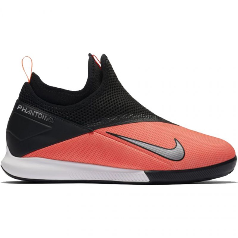 Buty halowe Nike Phantom Vsn 2 Academy Df Ic Jr CD4071-606 czerwone pomarańcze i czerwienie