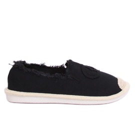 Espadryle damskie czarne NB273P Black