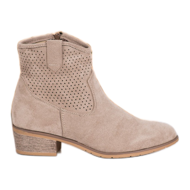 Filippo Ażurowe Kowbojki brązowe