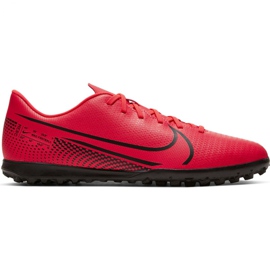 Buty piłkarskie Nike Mercurial Vapor 13 Club Tf M AT7999-606 czerwone czerwone