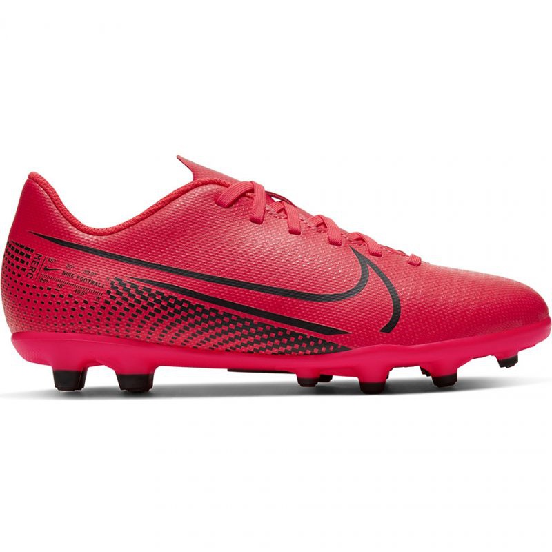 Buty piłkarskie Nike Mercurial Vapor 13 Club FG/MG Jr AT8161-606 wielokolorowe czerwone
