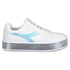 Ideal Shoes X-9758w białe