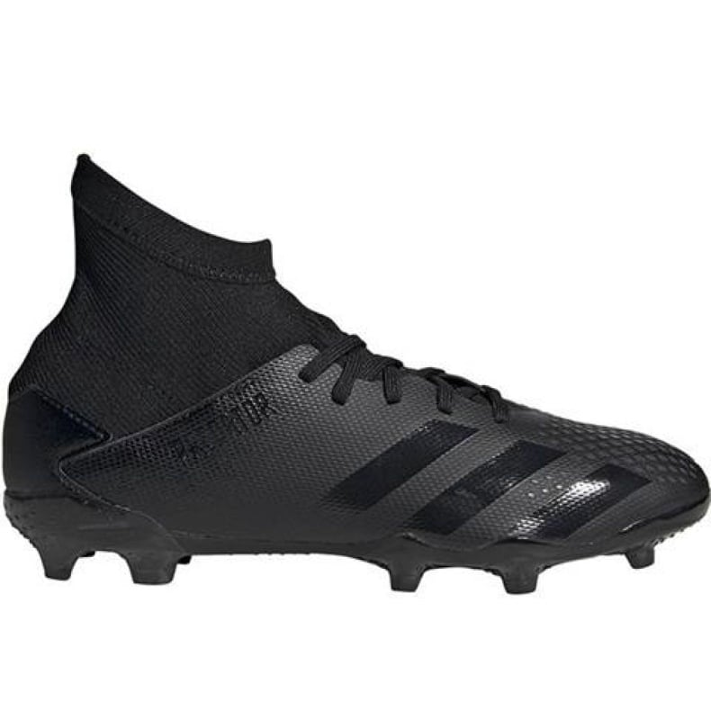 Buty piłkarskie adidas Predator 20.3 Fg Jr EF1929 czarne czarne