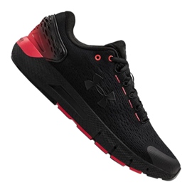 Buty Under Armour Charged Rogue 2 M 3022592-002 czarne czerwone