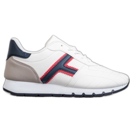 SHELOVET Buty Sportowe białe wielokolorowe