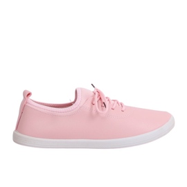 Tenisówki damskie różowe W9782 Pink