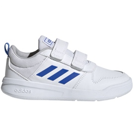 Buty adidas Tensaur C Jr EF1096 białe niebieskie