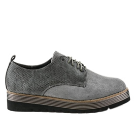 Szare Półbuty Jazzówki JN-31