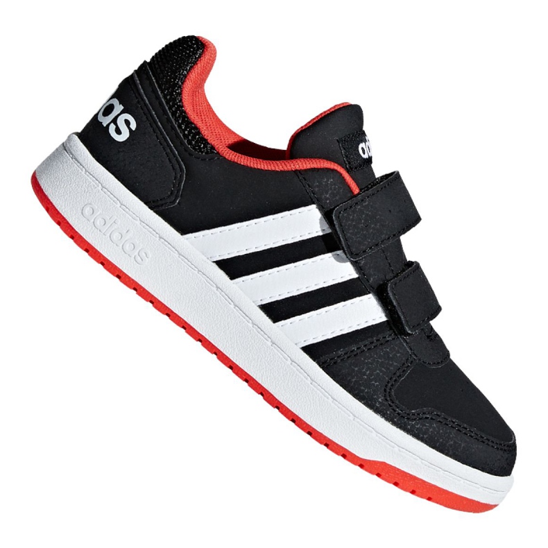 Buty adidas Hoops 2.0 Mfc C Jr B75960 białe czarne