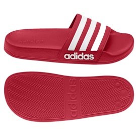 Klapki adidas Adilette Shower K EG1895 czerwone