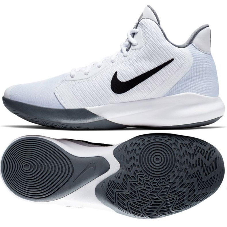 Buty Nike Precision Iii M AQ7495-100 białe białe