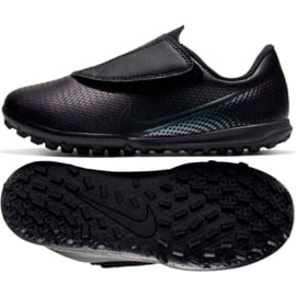 Buty piłkarskie Nike Mercurial Vapor 13 Club Tf Ps (V) Jr AT8178-010 czarne wielokolorowe