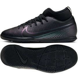 Buty halowe Nike Mercurial Superfly 7 Club Ic Jr AT8153-010 wielokolorowe czarne