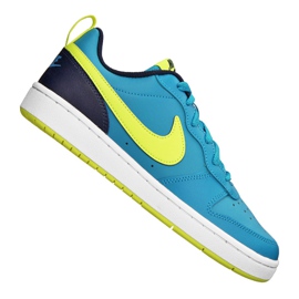 Buty Nike Court Borough Low 2 Jr BQ5448-400 niebieskie