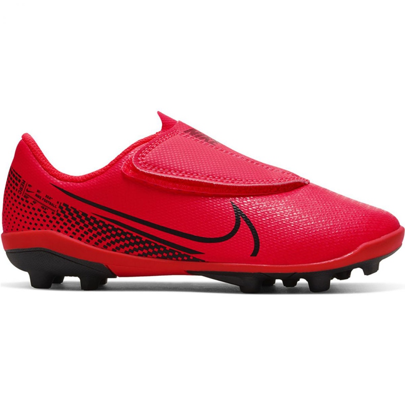 Buty piłkarskie Nike Mercurial Vapor 13 Club Mg PS(V) Jr AT8162-606 wielokolorowe czerwone