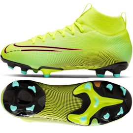 Buty piłkarskie Nike Mercurial Superfly 7 Academy Mds FG/MG Jr BQ5409-703 żółte żółte