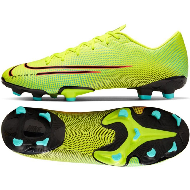 Buty piłkarskie Nike Mercurial Vapor 13 Academy Mds FG/MG M CJ1292-703 żółte żółte