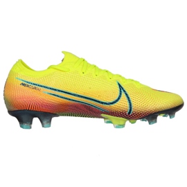 Buty piłkarskie Nike Mercurial Vapor 13 Elite Mds Fg M CJ1295-703 wielokolorowe żółte