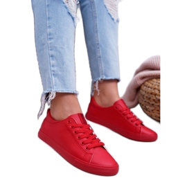 Czerwone trampki Big Star DD274686