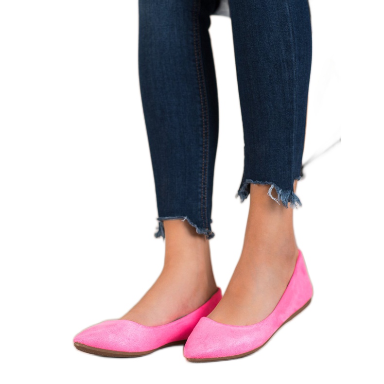 Seastar Neonowe Balerinki różowe
