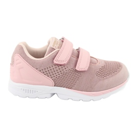 ADI sportowe dziewczęce American Club ES16 gold pink różowe żółte