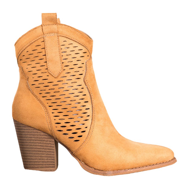 Seastar Ażurowe Kowbojki Na Słupku brązowe