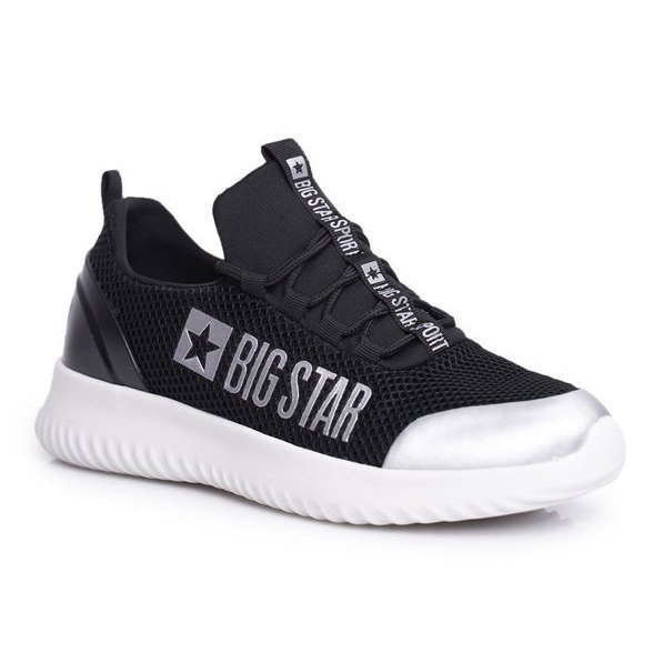 Czarne damskie buty sportowe Big Star FF274A409