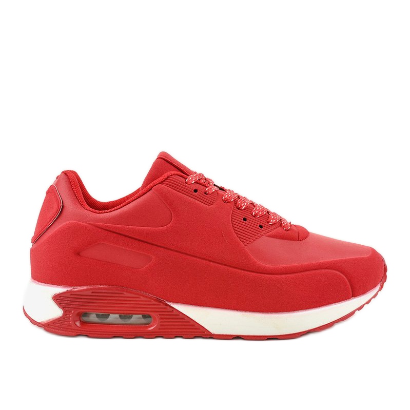 Czerwone obuwie sportowe B390-9