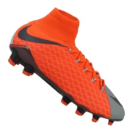 Buty Nike Wmns Hypervenom Phatal 3 Df Fg W 881546-058 wielokolorowe pomarańczowe