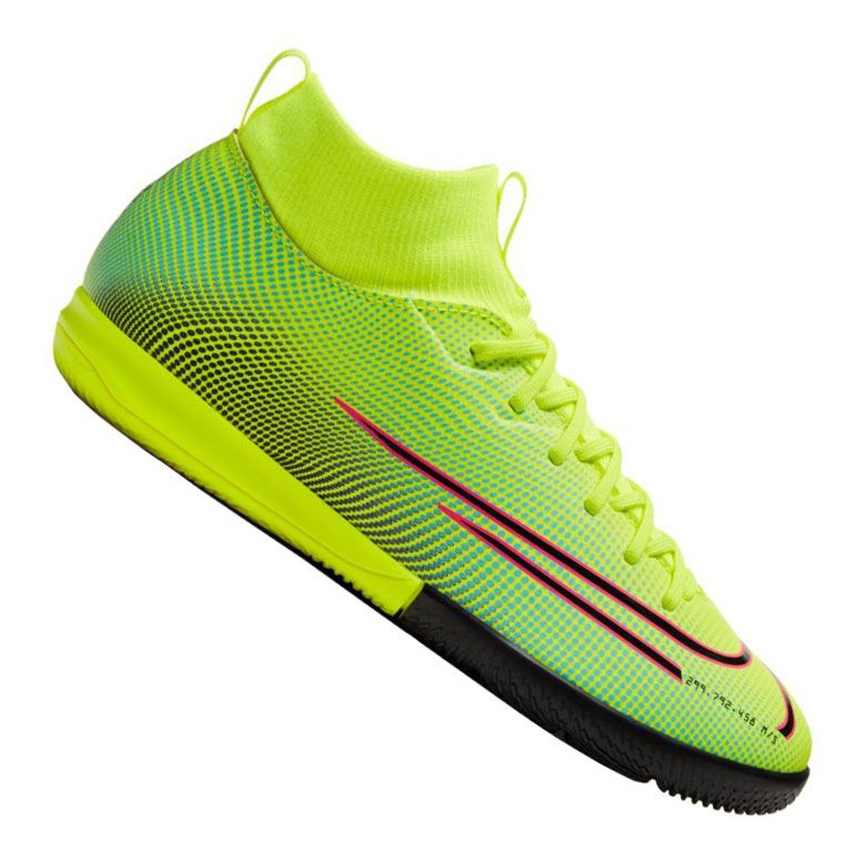 Buty Nike Superfly 7 Academy Mds Ic Jr BQ5529-703 żółcie wielokolorowe