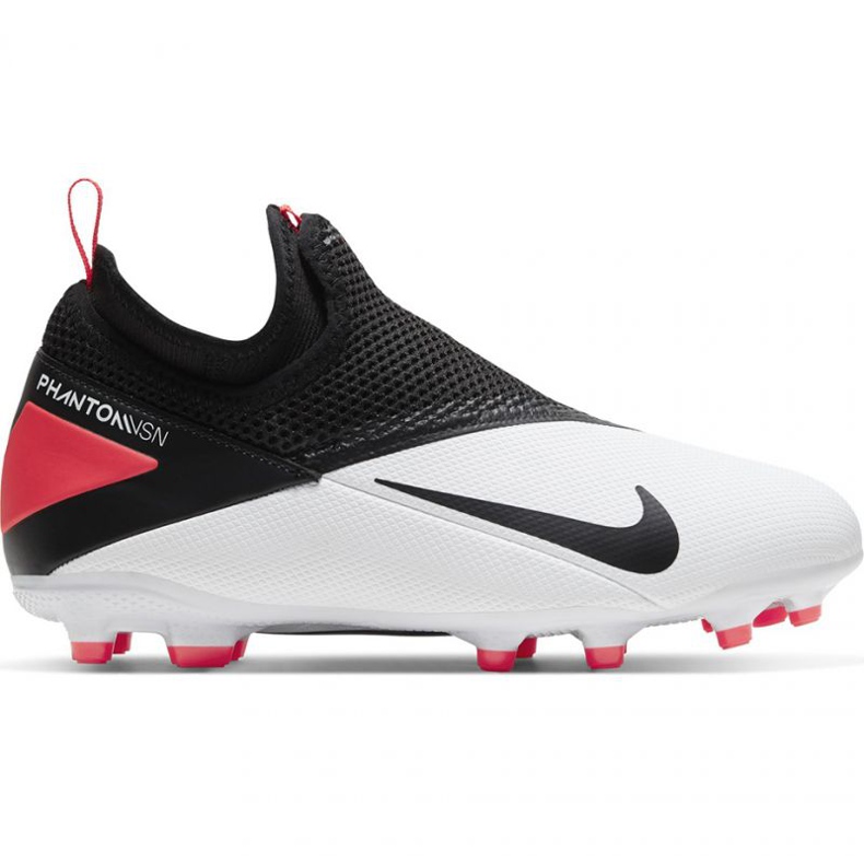 Buty piłkarskie Nike Phantom Vsn 2 Academy Df FG/MG Jr CD4059-106 białe białe