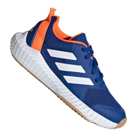Buty adidas FortaGym K Jr G27202 niebieskie