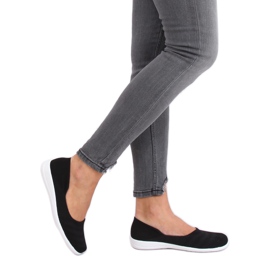 Baleriny siateczkowe czarne IC03 Black