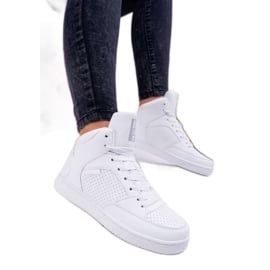 Białe trampki sneakersy buty Big Star EE274210