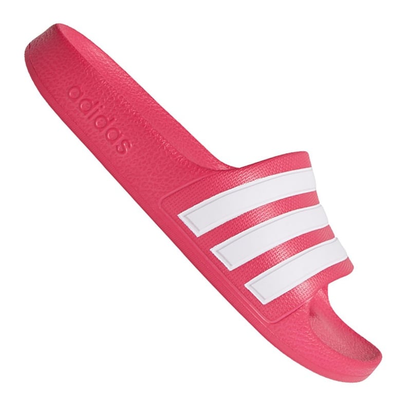 Klapki adidas Adilette Aqua K Jr EF1749 różowe różowe