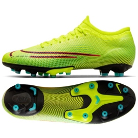 Buty piłkarskie Nike Mercurial Vapor 13 Pro Mds Ag Pro M CJ9981-703 wielokolorowe żółte